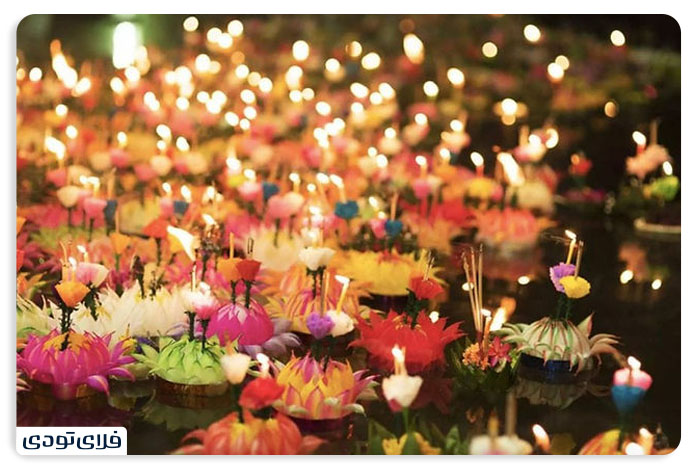 Thailand Floating Lantern Festival