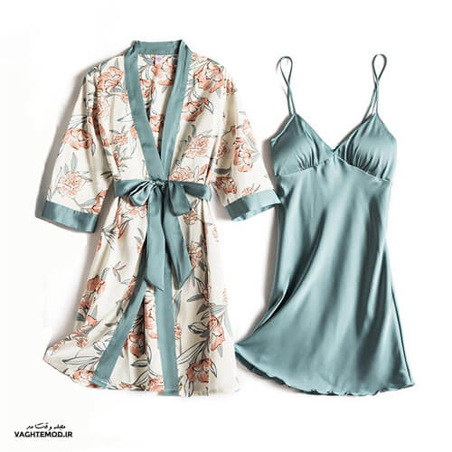 The most attractive and stylish model of women's robe set with a shirt