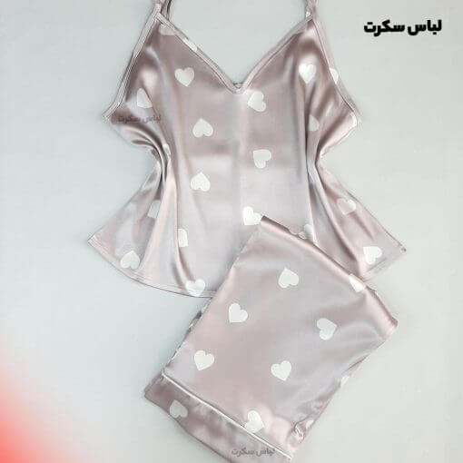 Fancy pajamas with heart design