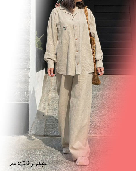 Learning how to set all types of linen pants