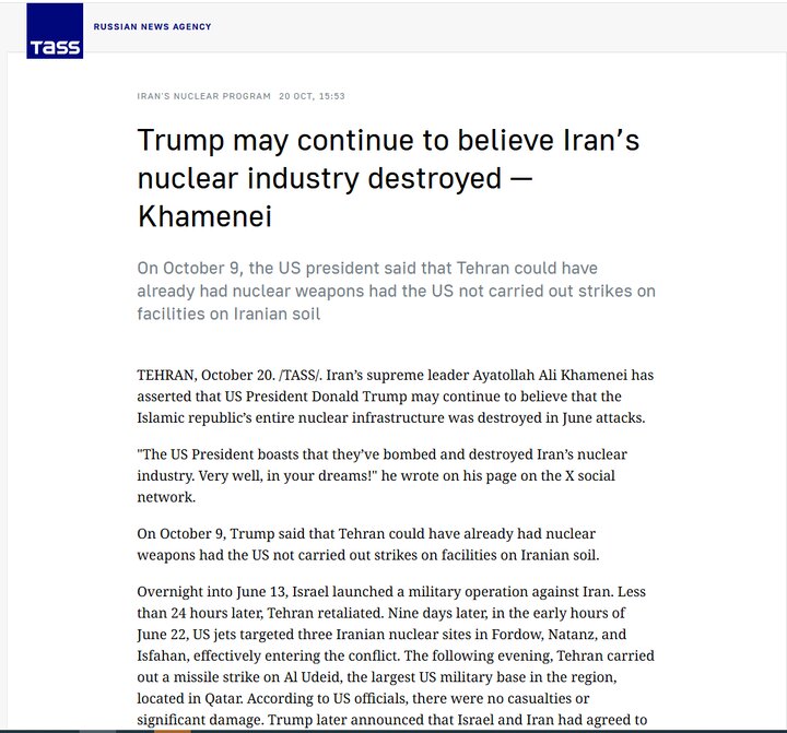 Reflecting the words of the Supreme Leader of the Islamic Revolution in the international media