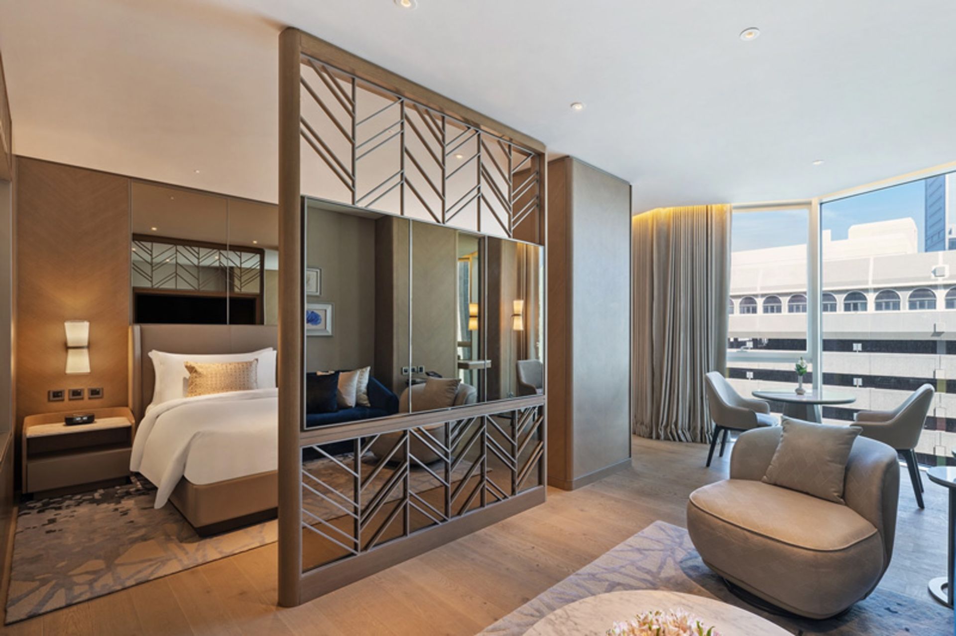 Luxury suite at St. Regis Kuwait Hotel