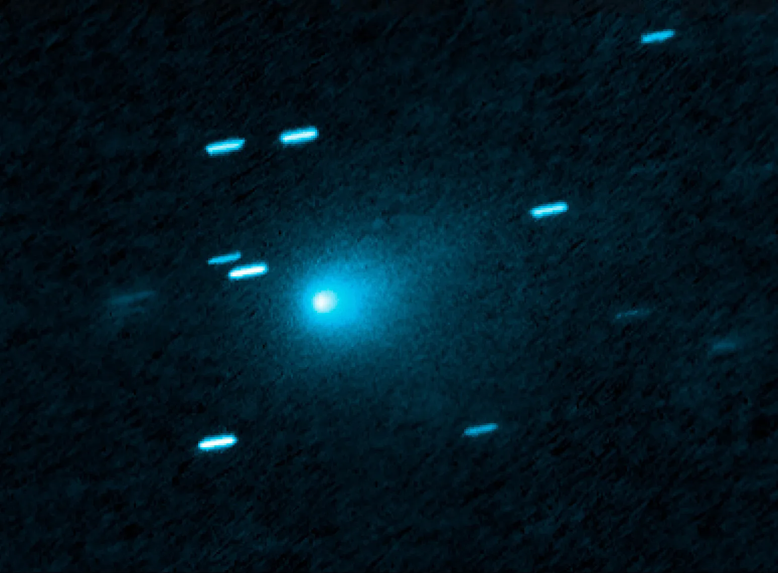 Comet Atlas from Hubble's view