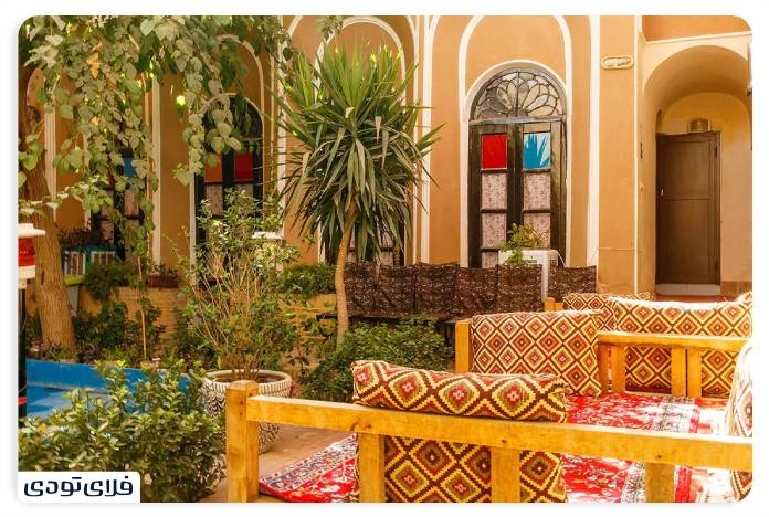 Yazd adobe traditional residence