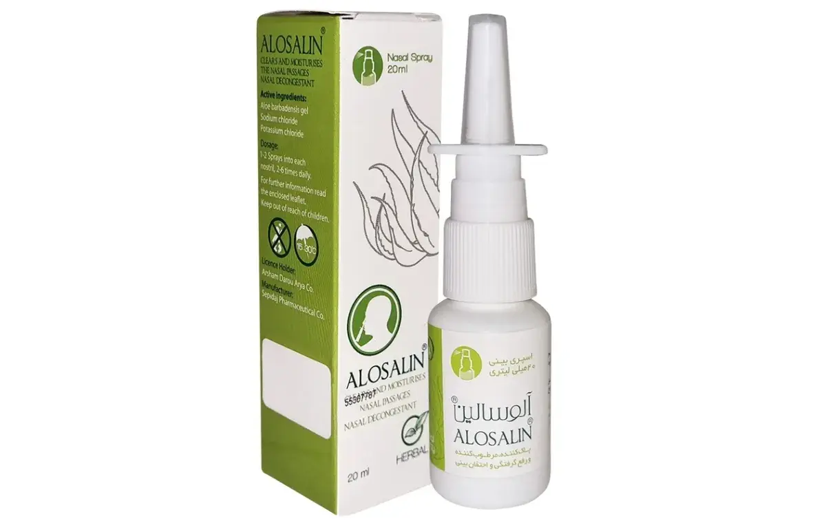 Alusaline nasal spray