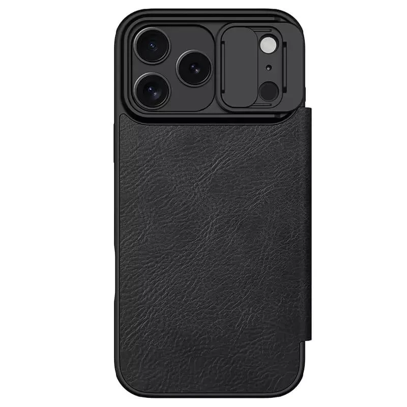 Qin Pro Leather folder case - the best cover for iPhone 17 Pro Max