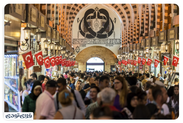 Sultanahmet neighborhood of Istanbul Shopping centers in the Sultanahmet area of Istanbul