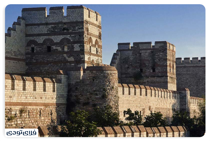 Sultanahmet neighborhood of Istanbul Ancient City Walls