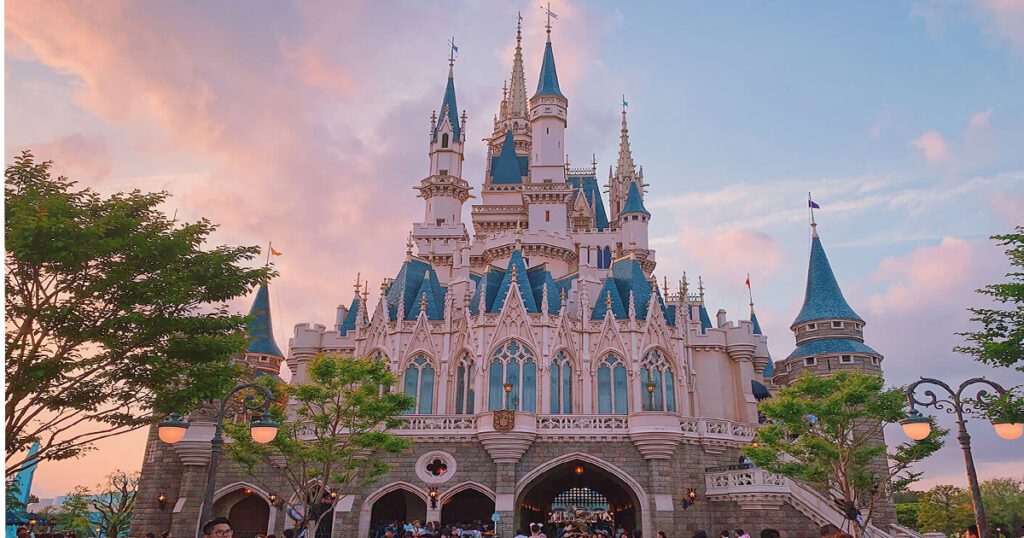 Tokyo Disneyland, Japan, one of the famous Disneylands in the world 