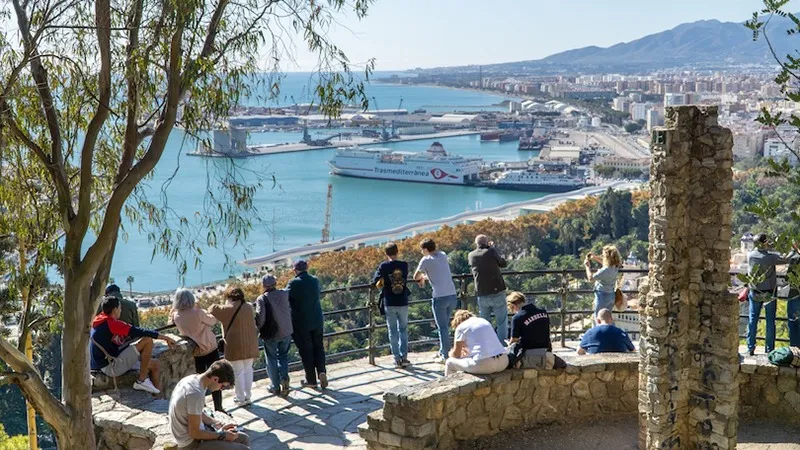 Málaga in Spanish ports