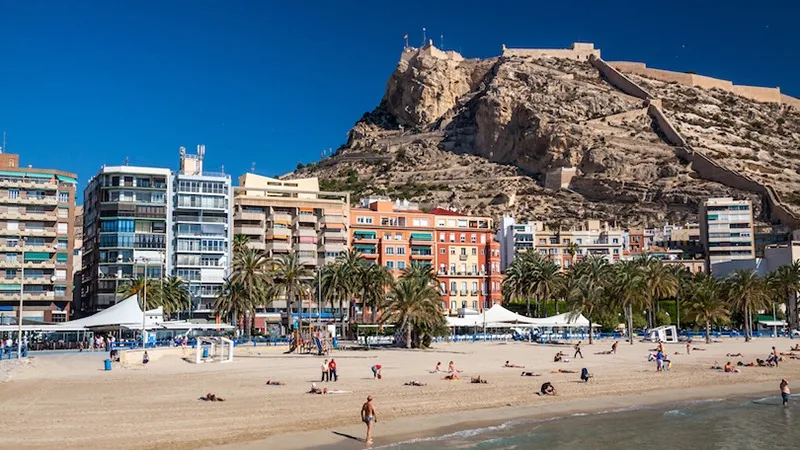 Touristic cities of Spain