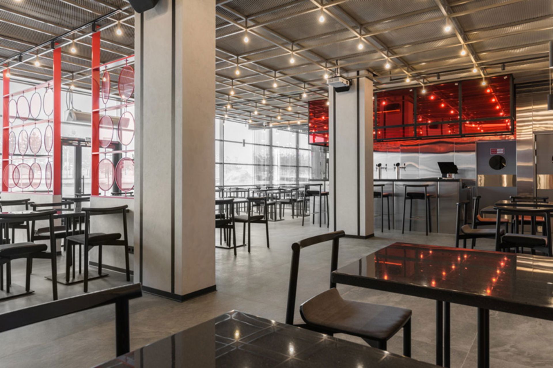 Innovative restaurant at Innopolis Technology Goddess Hotel in Russia