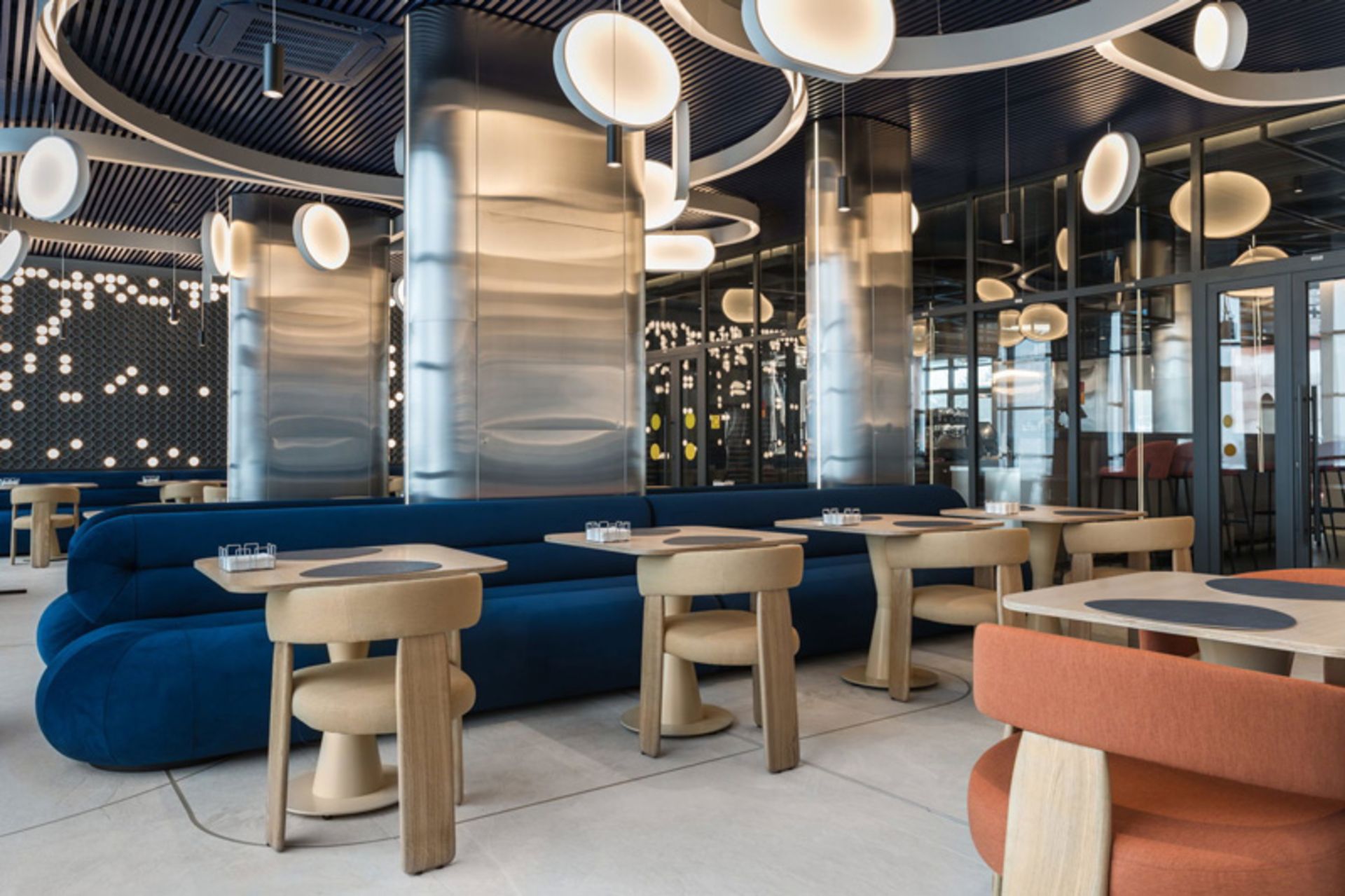 Innopolis Goddess of Technology hotel restaurant in Russia