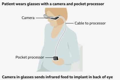 A new eye implant helps blind people read again - Diginoy