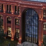 Exterior and brick facade of Zhongshuge Library