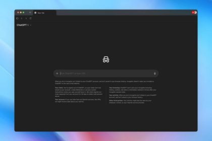 ChatGPT Atlas browser incognito mode