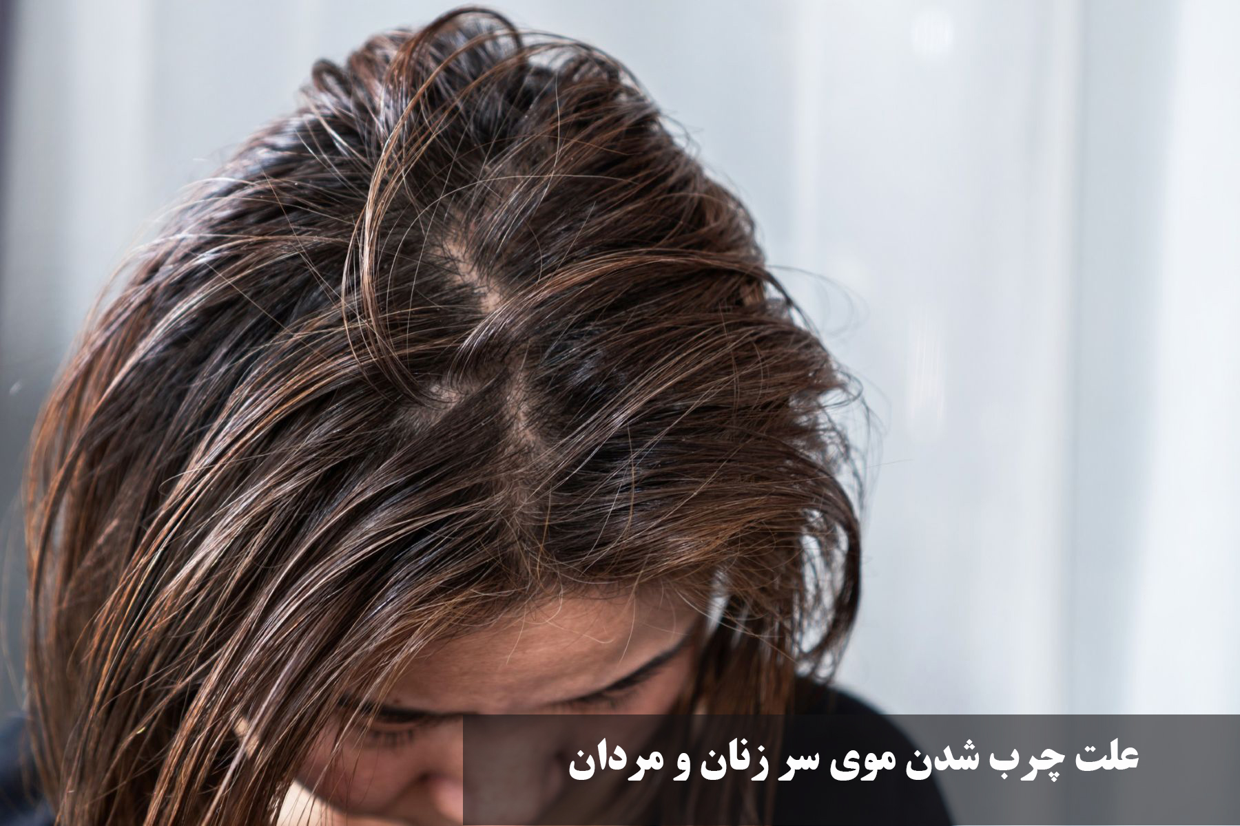 The cause of the greasy hair of men and women