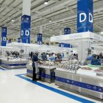 Fish sale booths in Dubai coastal market