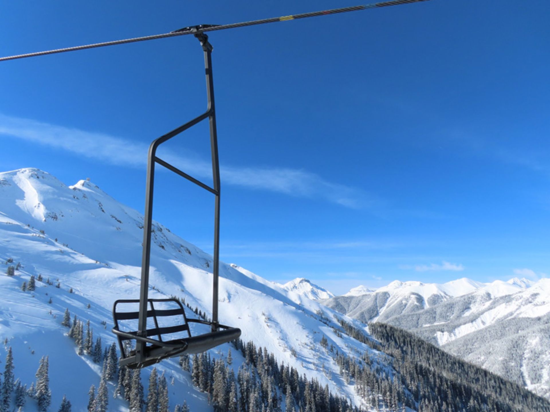 Silvorton ski lift in America