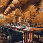 Exclusive lounge of Strafire restaurant in Abu Dhabi