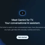 Early activation of Gemina on Google TV