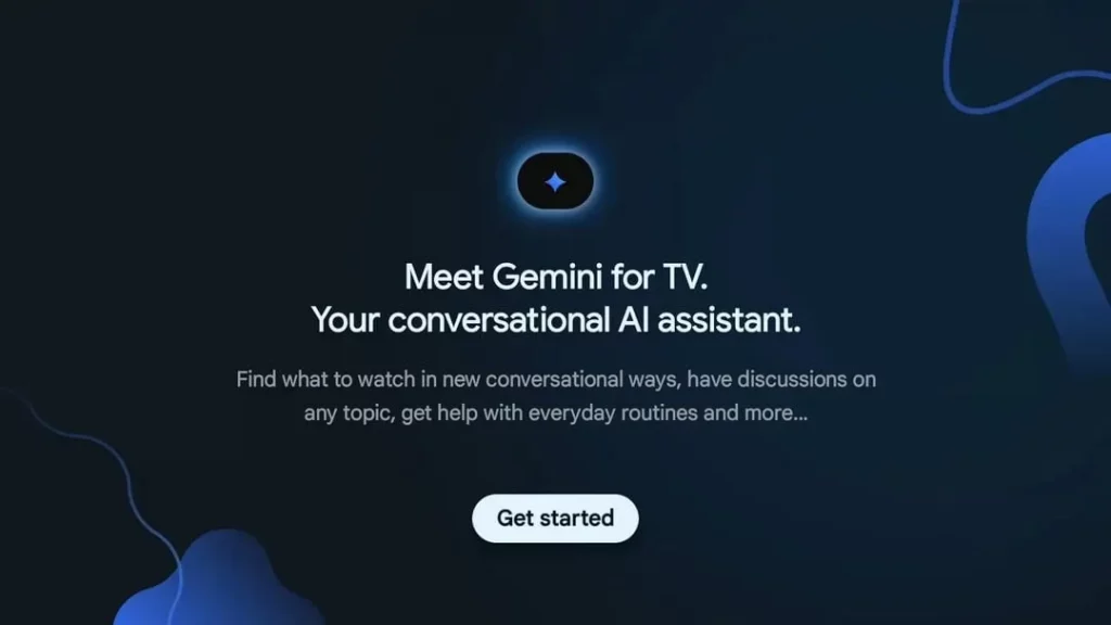 Early activation of Gemina on Google TV