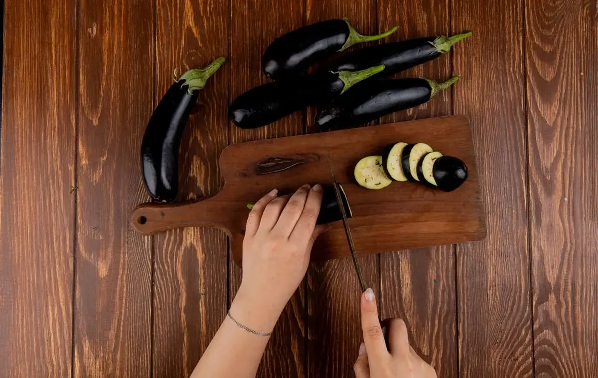 Steps to prepare eggplant