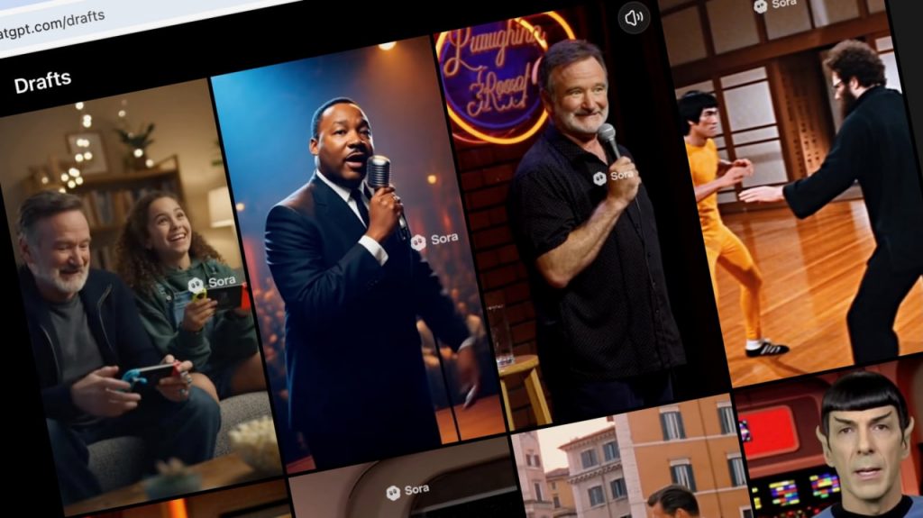 Explore section in Sora