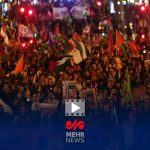 People in Milan blocked train stations in support of the Samud fleet