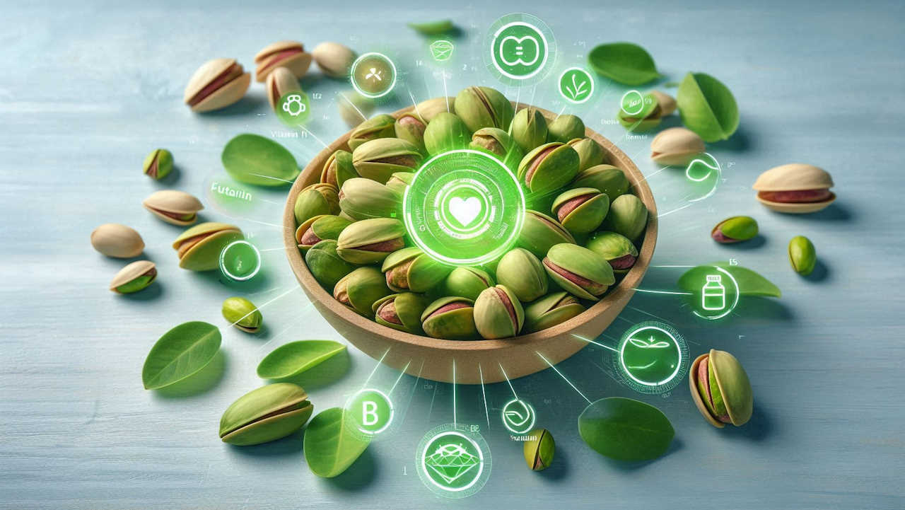 Properties of fresh pistachios for the liver