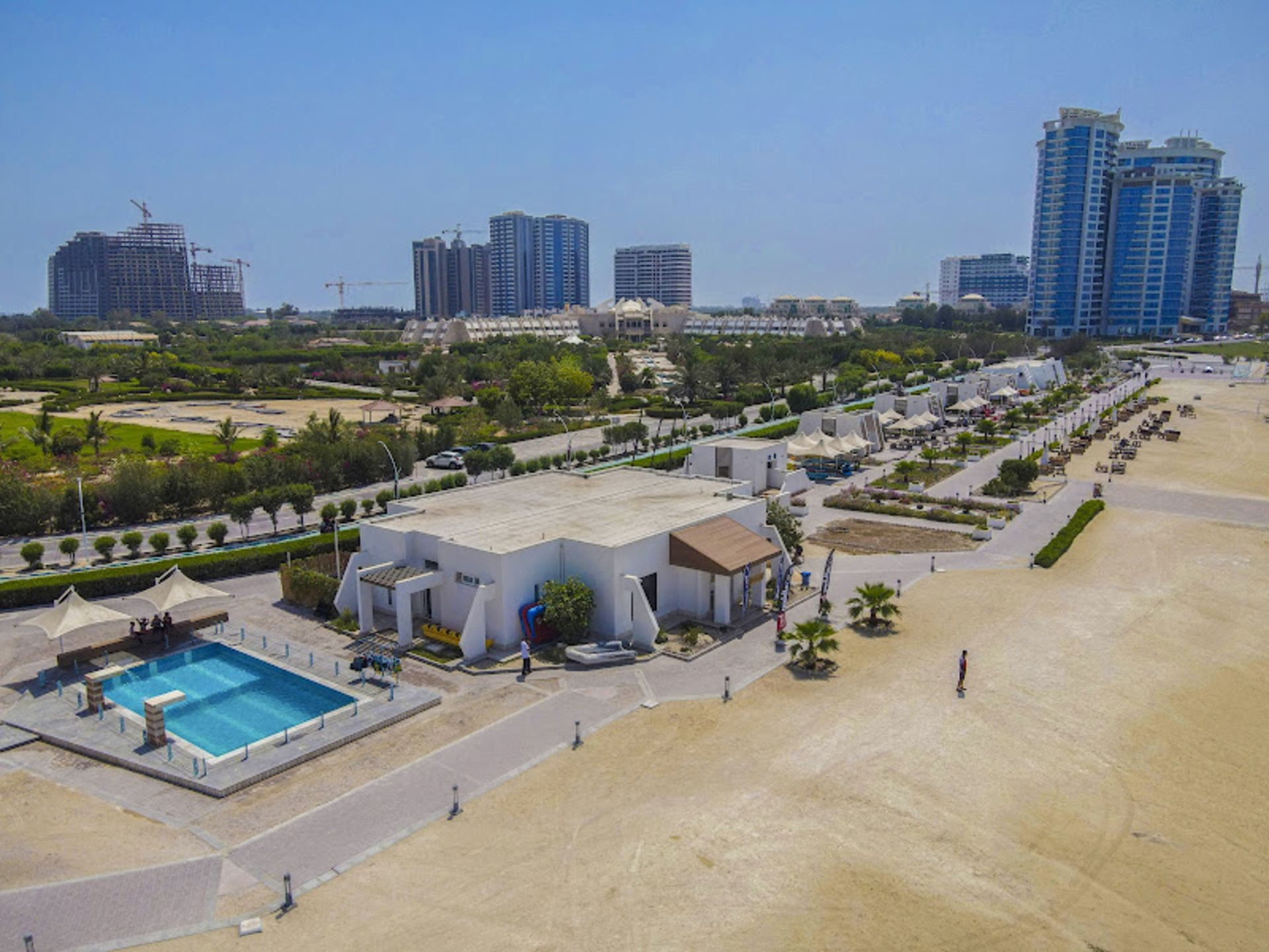 Aerial image of Marina Kish Sea County Club
