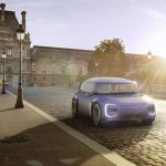 Gentrawell electric car in the historic field