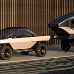 Kano Annorud pickup with trailer separated