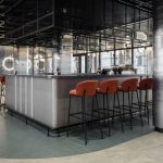 The coffee shop of Innopolis Technology Goddess Hotel in Russia