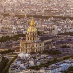 Historical building in the Army Museum in Paris