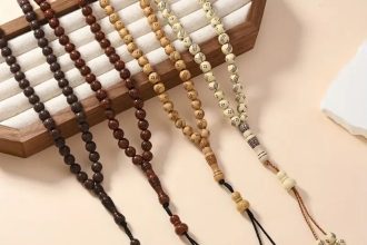 Rosary in three different colors