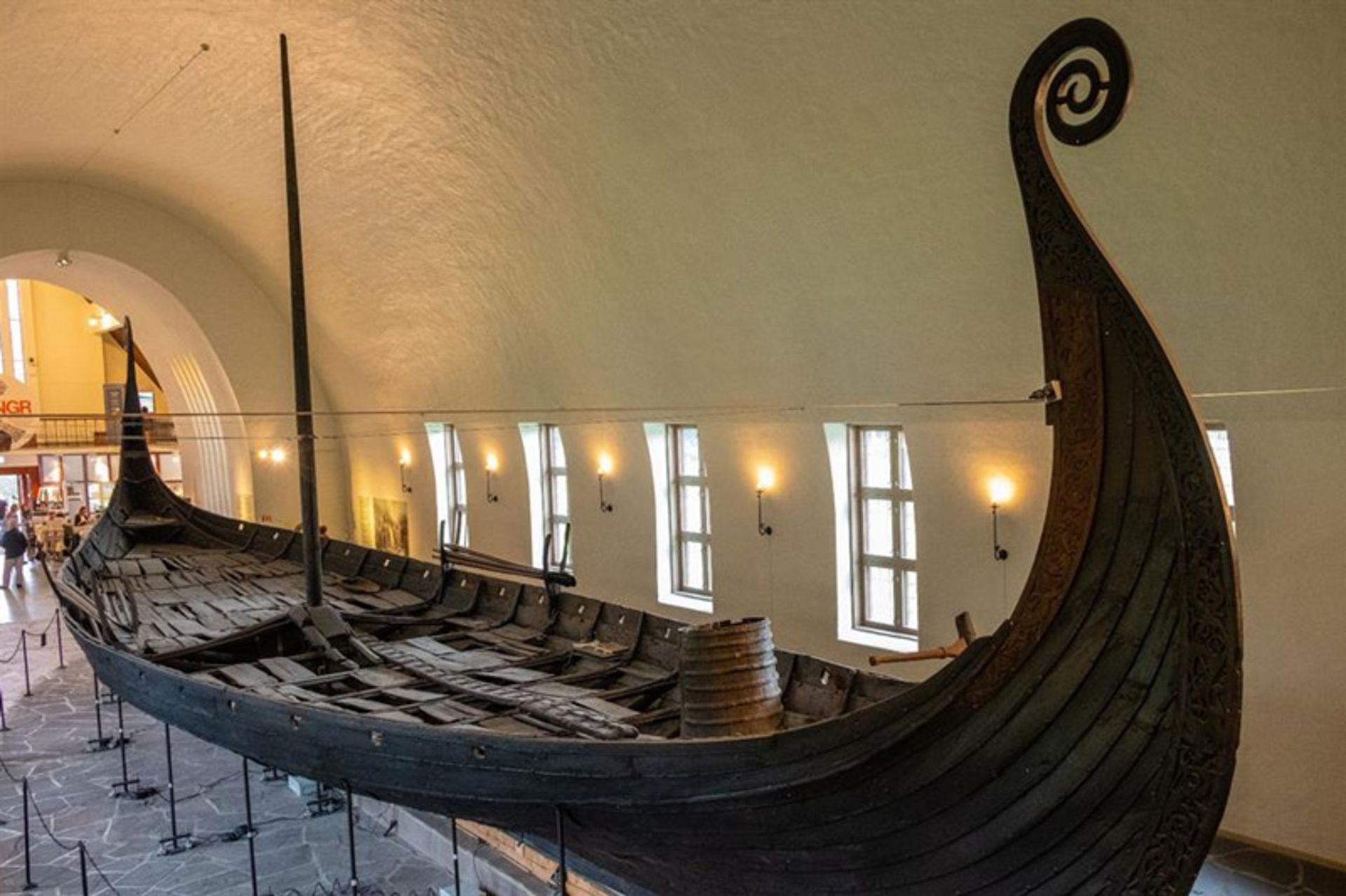 Viking women's burial ship