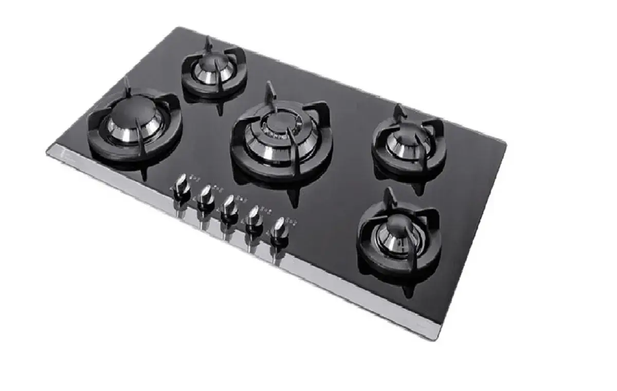 Akhan V8 model 5-burner plate gas stove