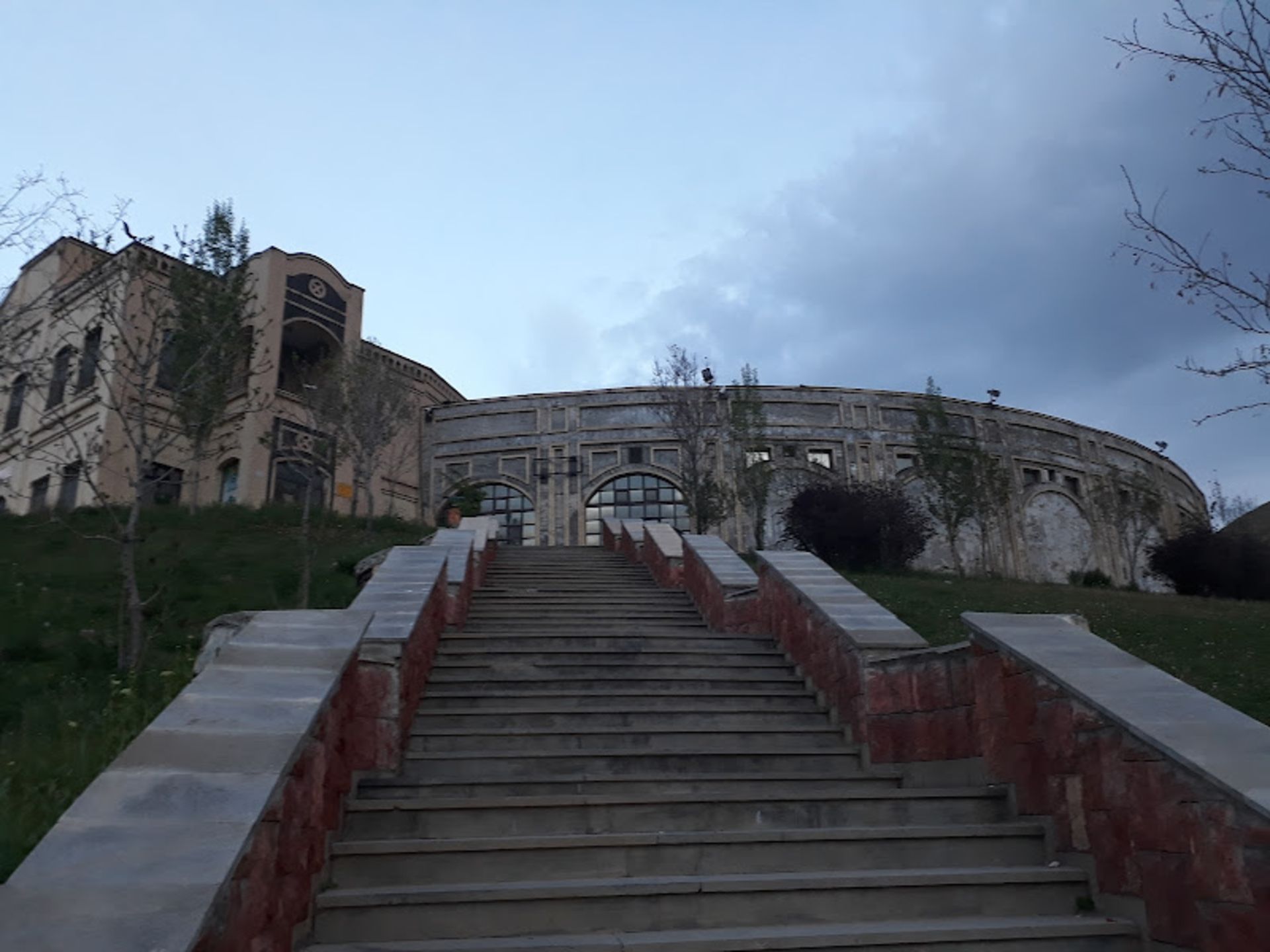 Entrance stairs of Bostan Abad spa complex