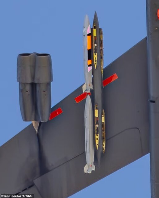America's new deadly nuclear missile spotted on a secret test flight