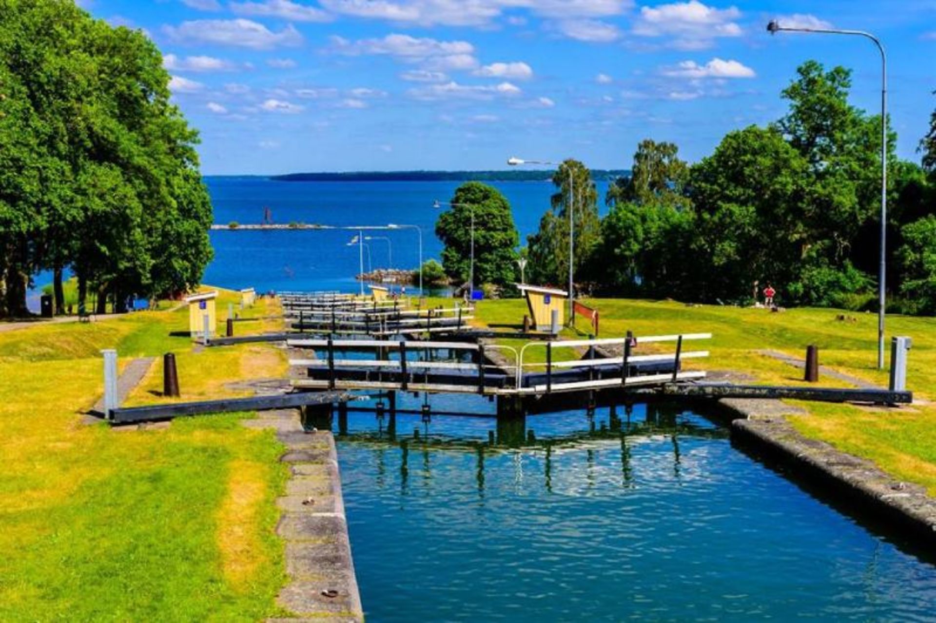 Nature around the Gota Canal, Sweden
