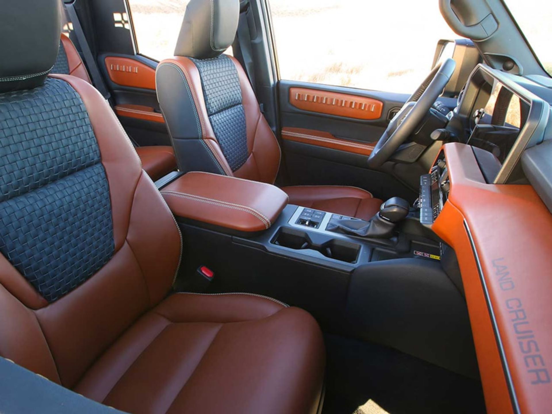 Toyota Rocks leather seats