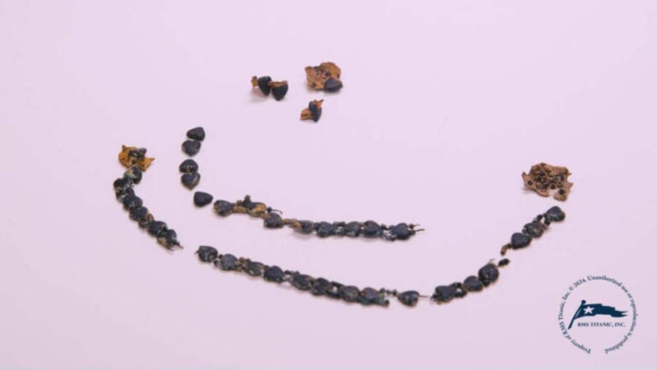 A Titanic passenger's necklace has been found among the ship's wreckage years later - Diginoy