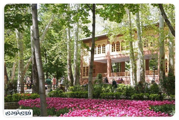 Iranian garden in the capital