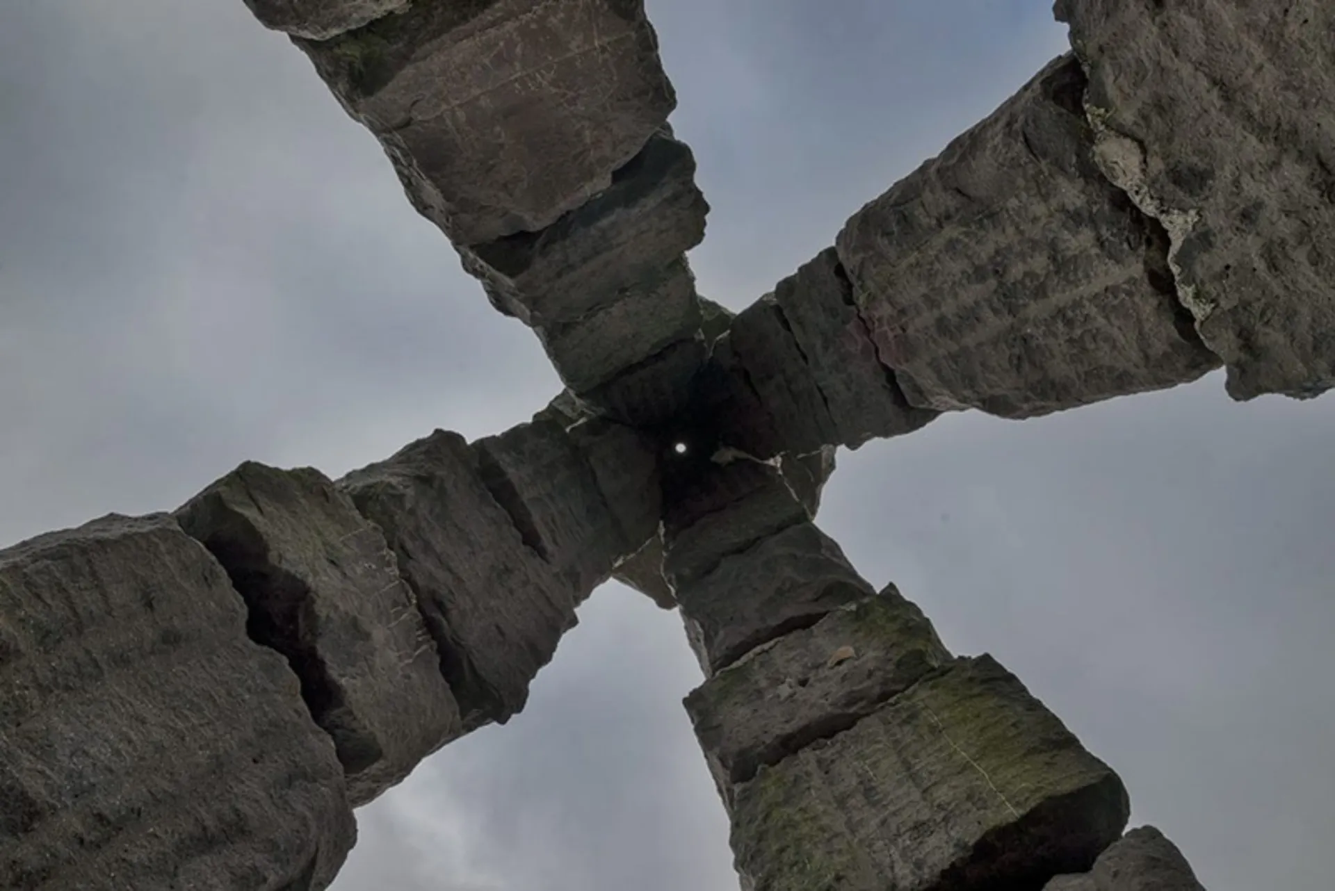 Interior view of Arctic Hench in Iceland