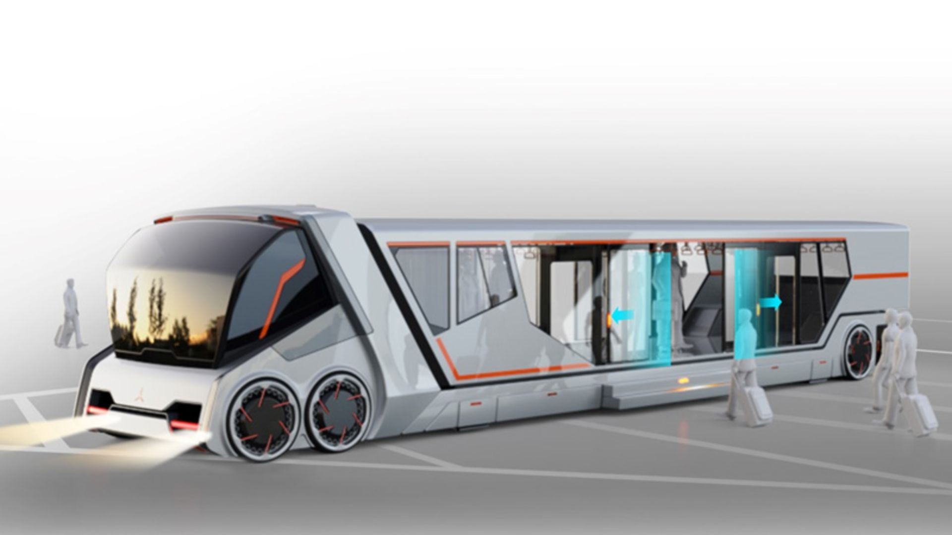 X-free bus at the airport