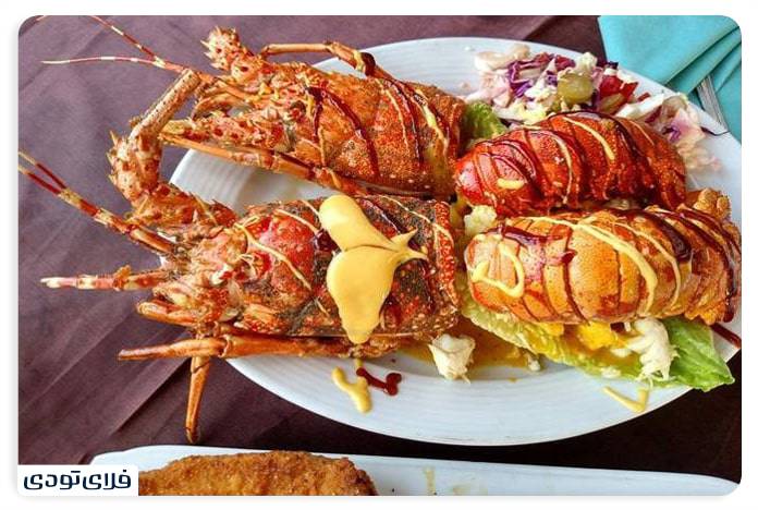 Crab restaurant is one of the best restaurants in Kish