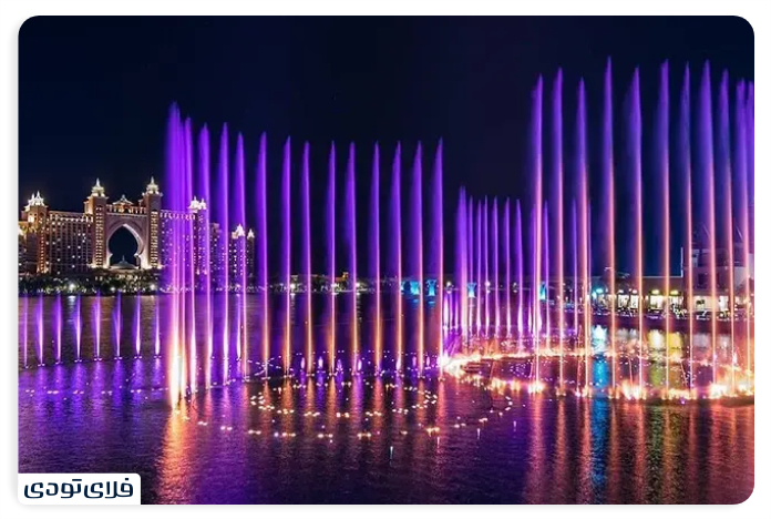 Palm Jumeirah Fountain, Dubai