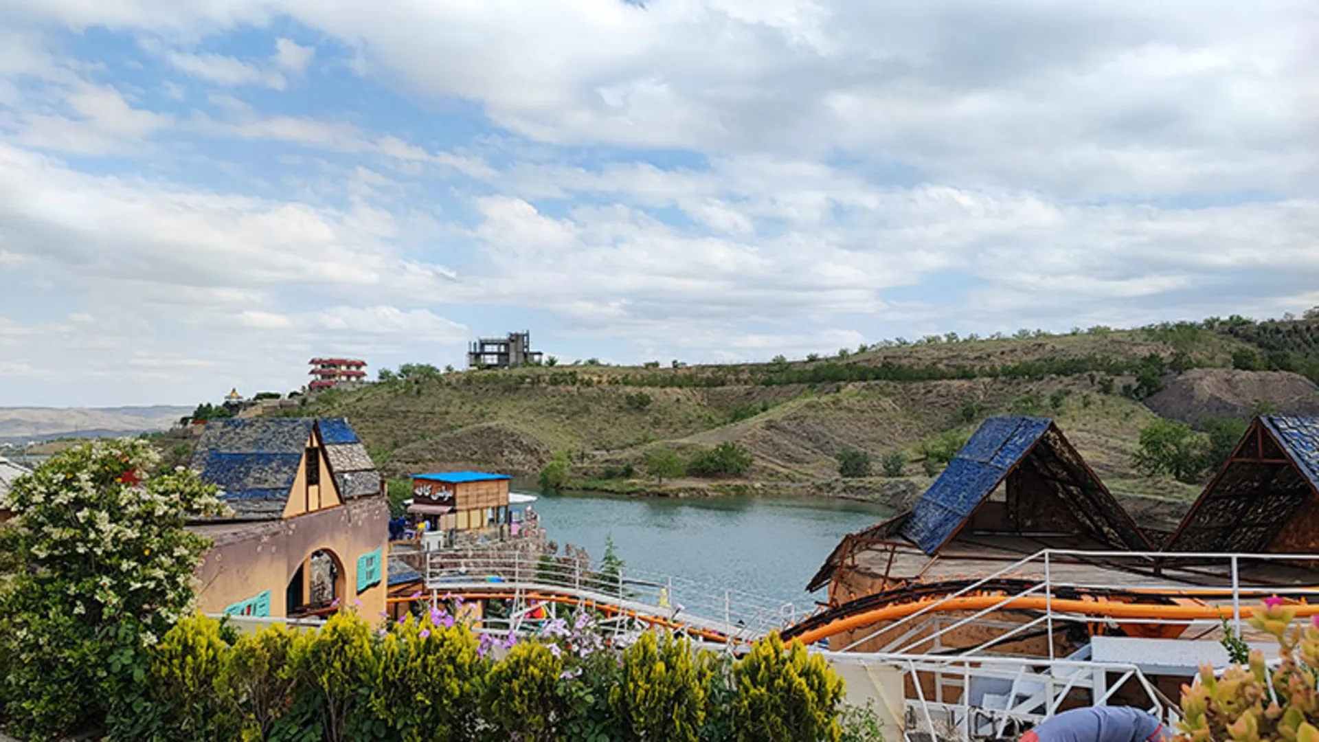 A view of Chalidere amusement park