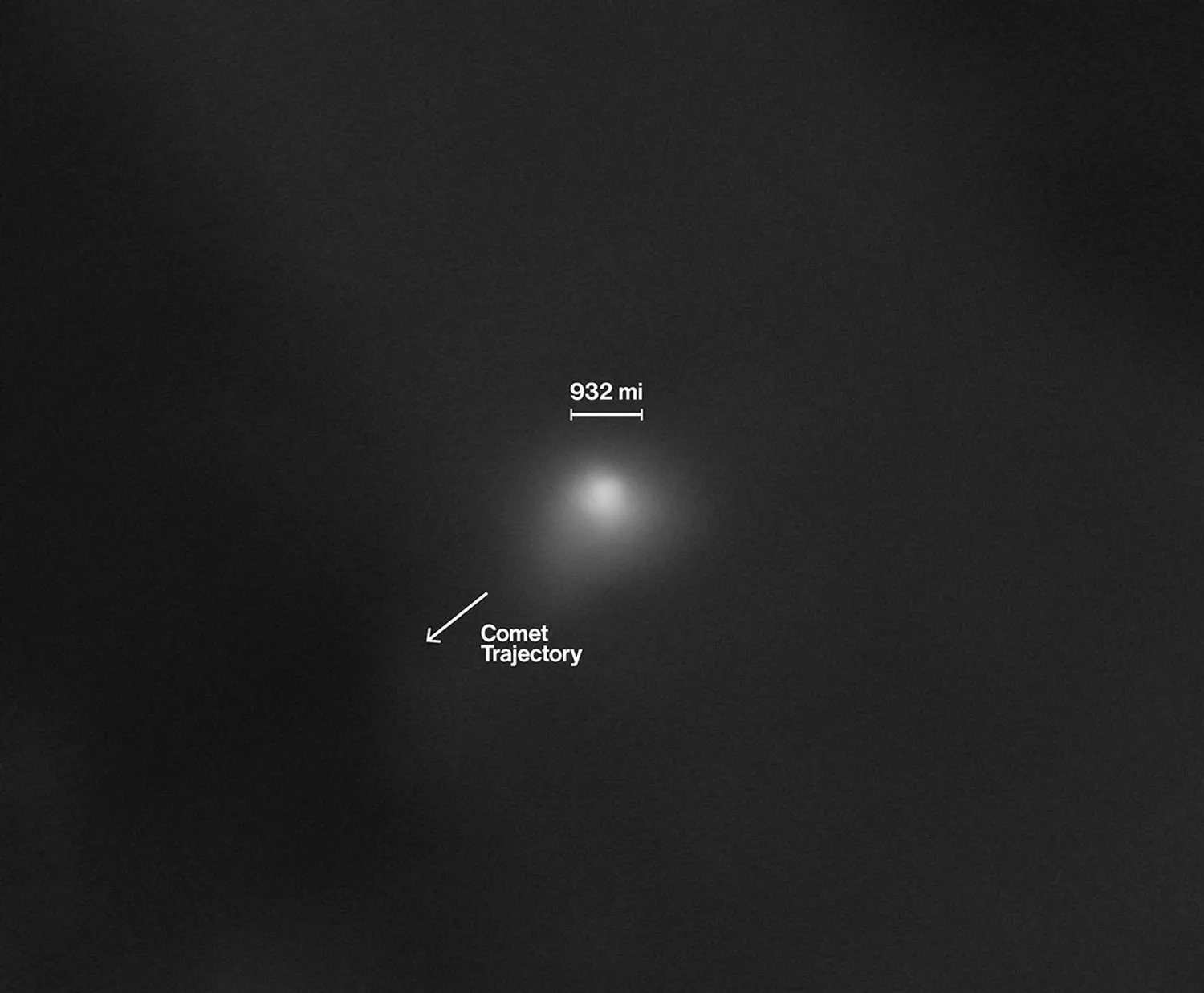 The Mars Orbiter's view of Comet Atlas
